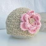 Crochet Baby Hat - Baby Girl Hat - Newborn Baby..